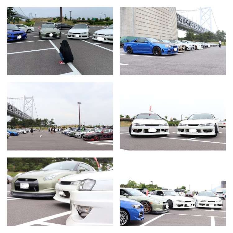 シルビアの与島ミーティング・ひであきさんありがとうございました・隊長あんがと・あきさんありがとうございました・楽しい時間に関するカスタム事例の投稿画像8枚目