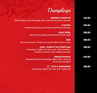 The Red Ginger menu 6