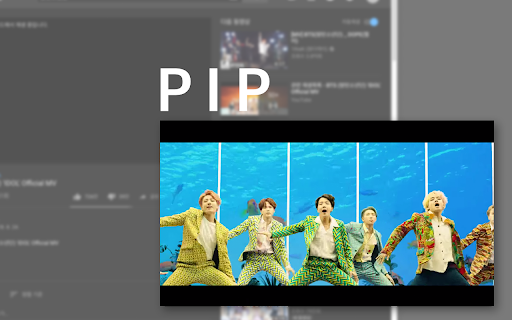 PIP screen for html5 video