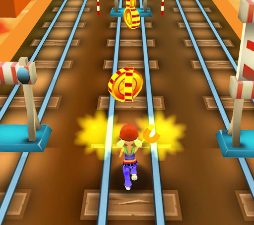 Screenshot subway train runner 3D 2