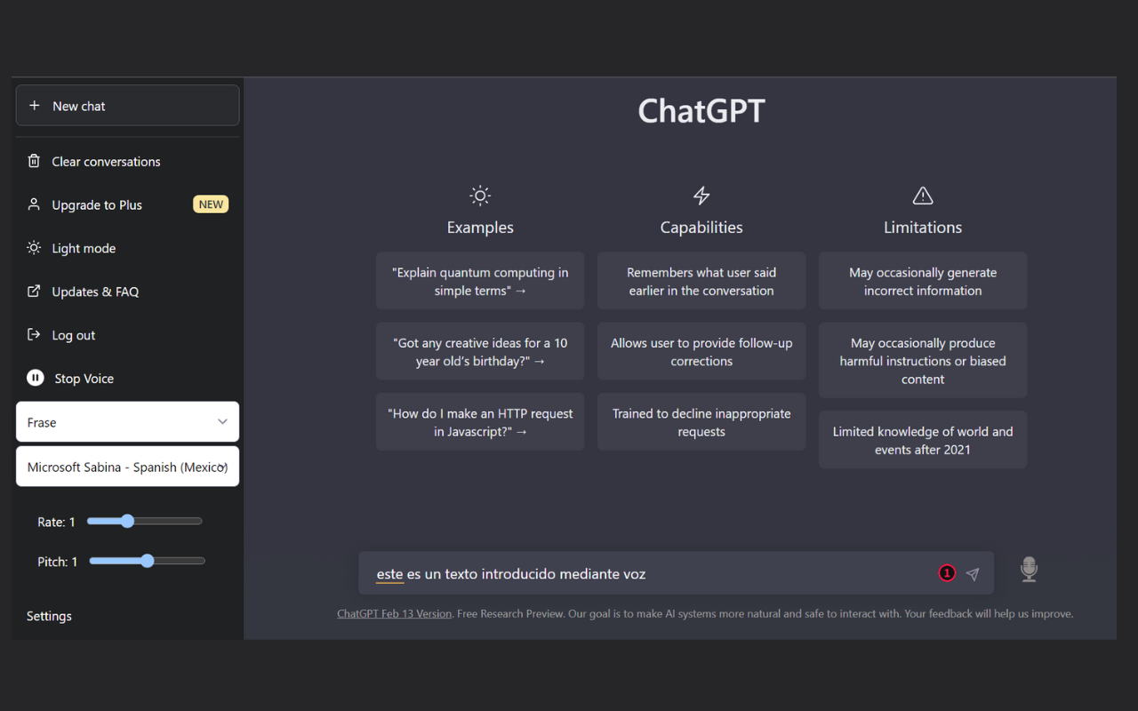 ChatGPT Tool Voice Preview image 1
