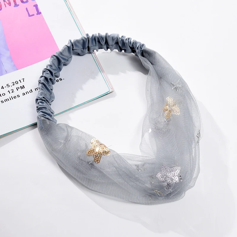 Headpiece de impressão de moda de banda quente