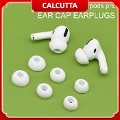 Cặp Nút Bọc Đầu Tai Nghe Bằng Silicon Mềm Chống Bụi Chống Trượt Thoải Mái Dành Cho Airpods Pro