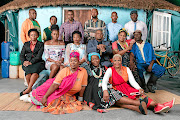 The cast of 'Giyani: Land of Blood', showing on SABC2.