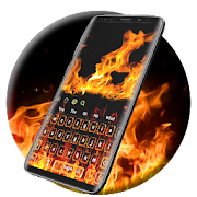 Fire Flames Keyboard  Icon