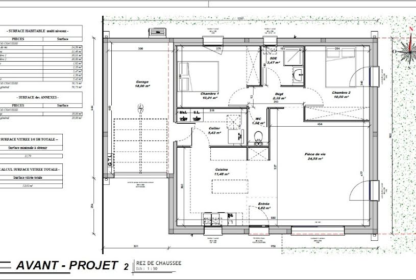  Vente Terrain + Maison - Terrain : 501m² - Maison : 70m² à Trois-Palis (16730) 