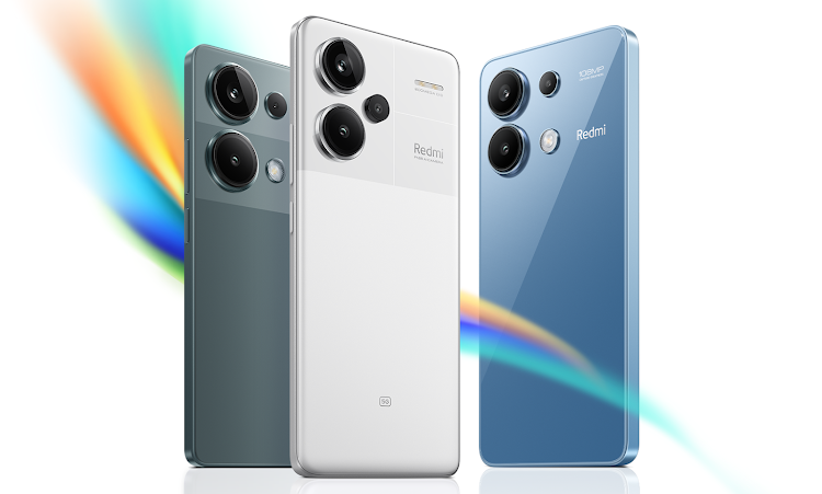 Along with Midnight Black, the Redmi Note 13 Pro is available in Forest Green, the Redmi Note 13 Pro+ 5G in Moonlight White and Redmi Note 13 in Ice Blue.