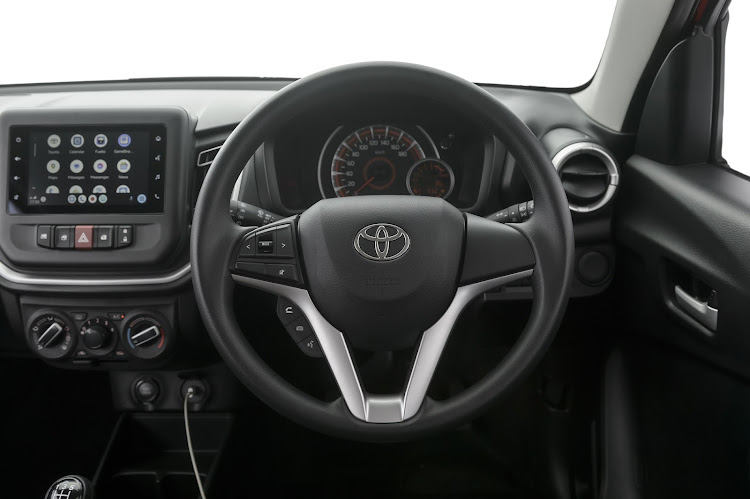 The Toyota Vitz comes with great entertainment features.