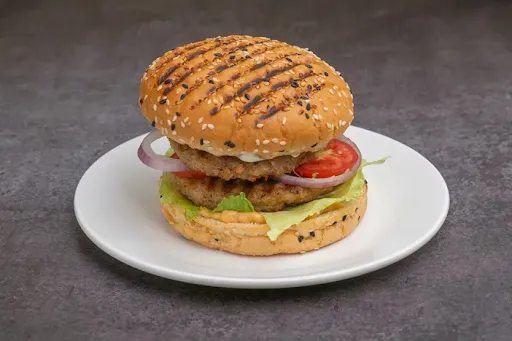 Grilled Chicken Double Patty Burger