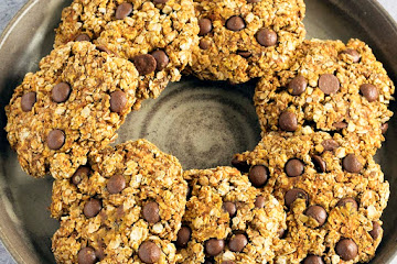 Healthy pumpkin cookies