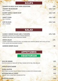 Trees and Treats menu 7