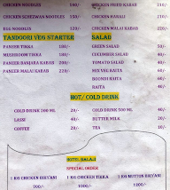 Jagdamba Restaurant menu 3