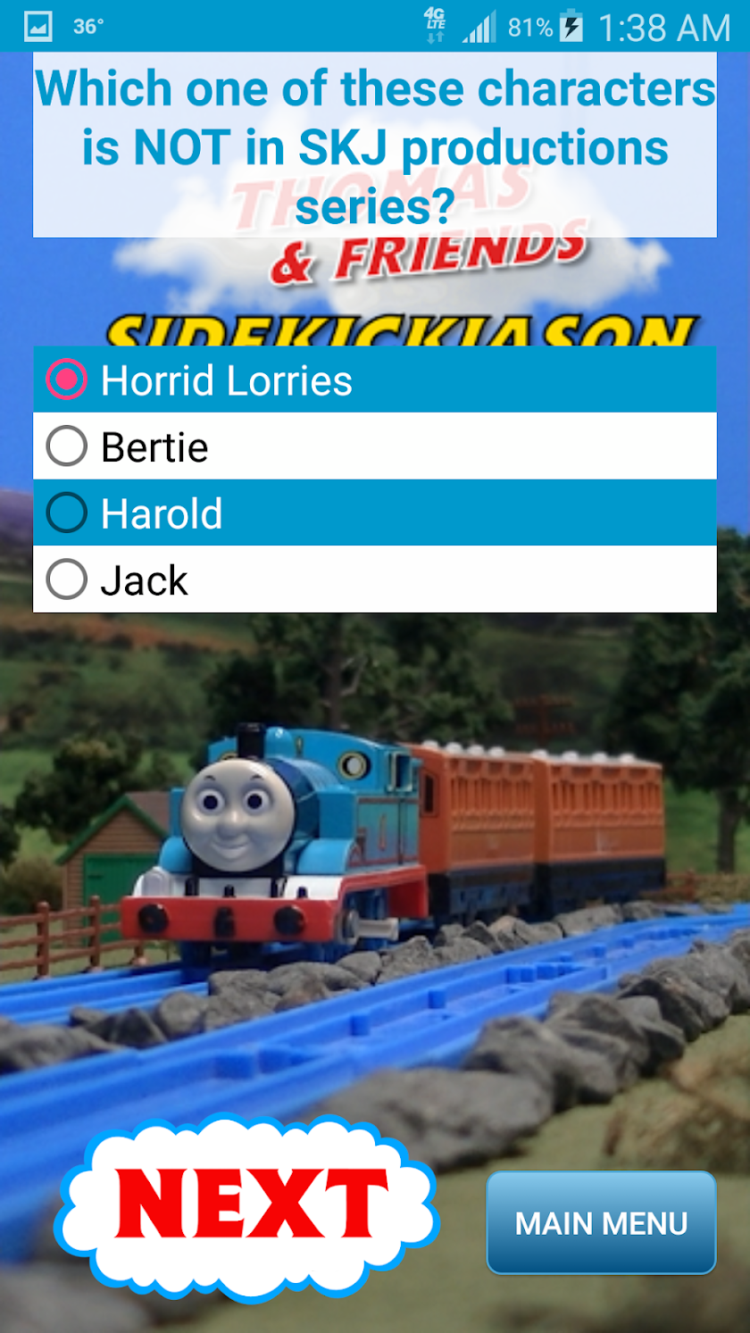 The TTTE Community Admin Quiz Screen 1
