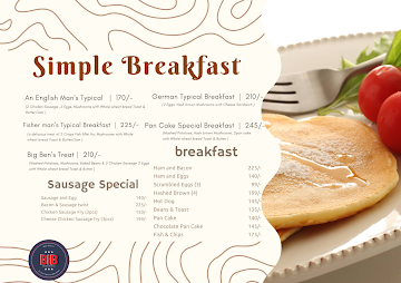 Bib - Breakfast In The Box menu 