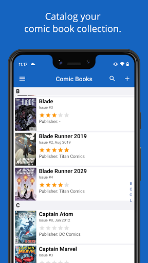 Screenshot iCollect Comic Books