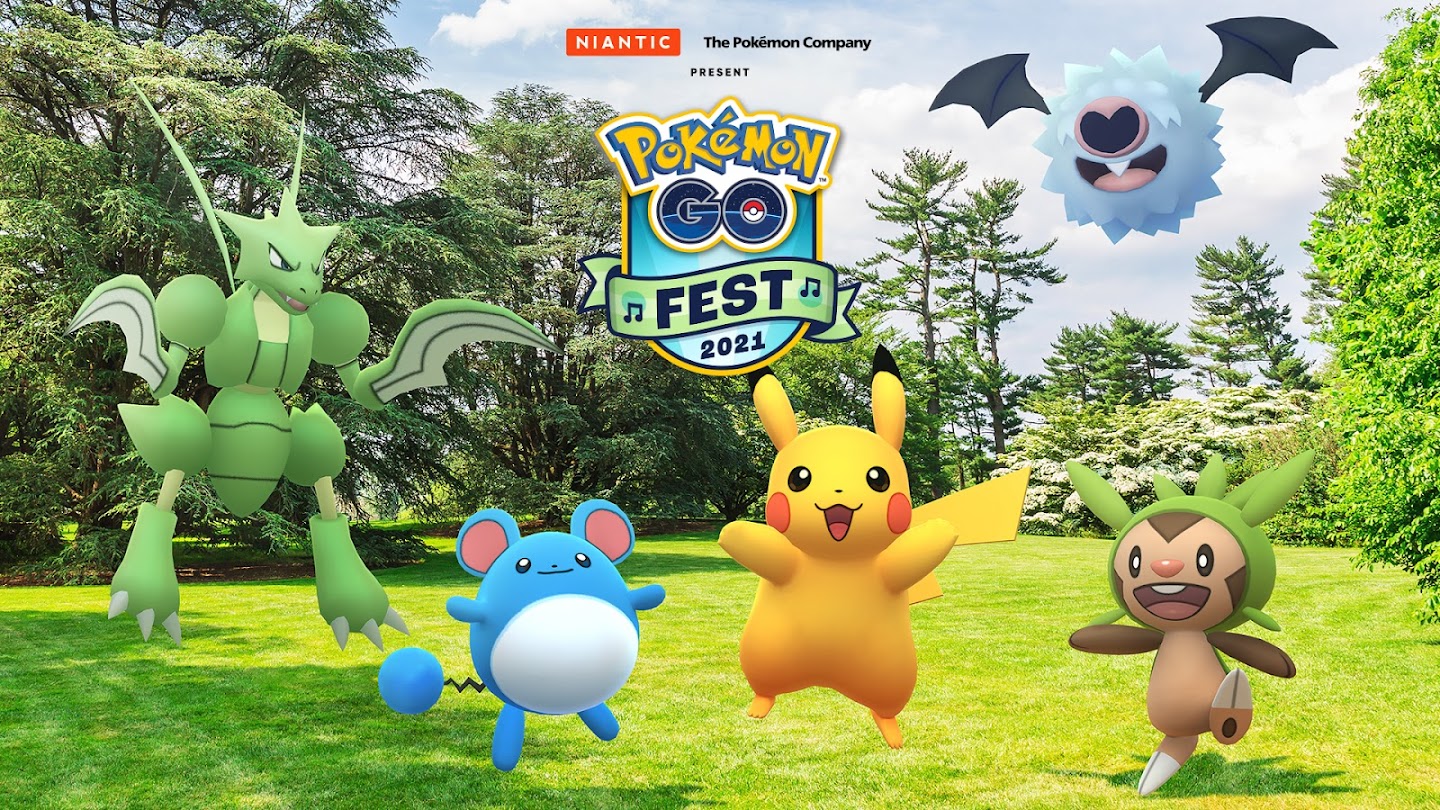 Marquem nos seus calendários! O Pokémon GO Fest 2021 retorna em julho