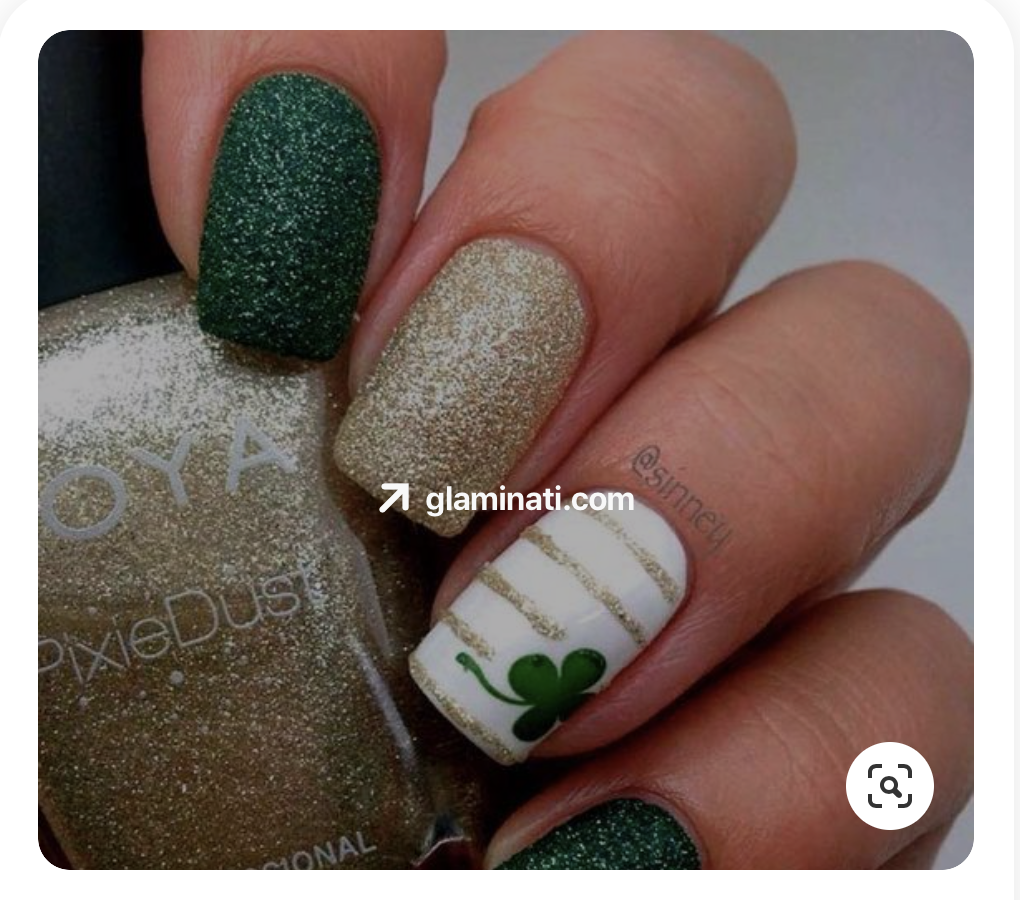 St. Patrick's Day imarketing ideas: holiday nails