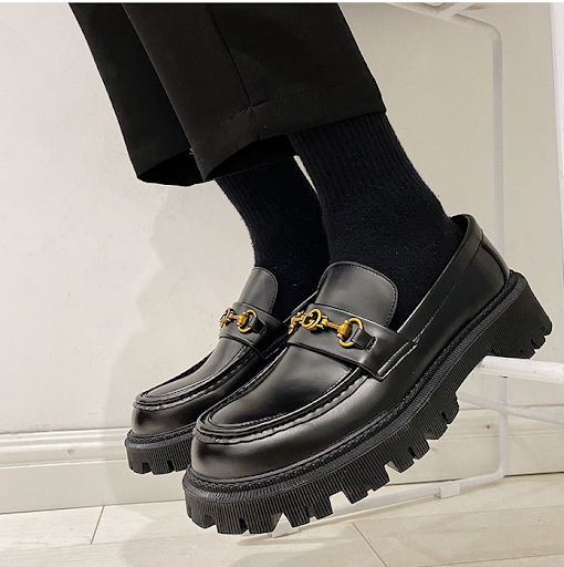Title 7, Spring New British Style Mens Lazy Foot Set Sh...