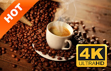 Coffee Beans Hot Food HD New Tabs Theme small promo image