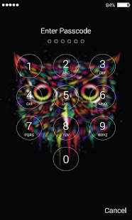 Owl Lock Wallpaper - náhled