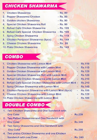 Refuel Cafe menu 3