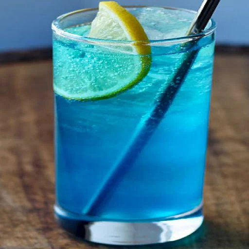 Blue Lagoon Mocktail