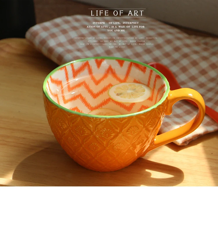 Microwave ceramic cup perfect for heating beverages and meals. Enjoy convenient use, safe design, and easy cleaning for 