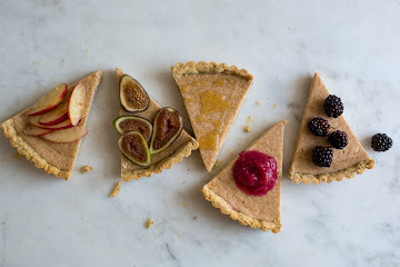 Ricotta Tart With Lemon Poppy Crust