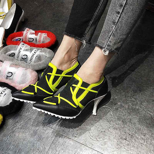 Title 8, Personalized Fashion Sports High-Heeled Shoes f...