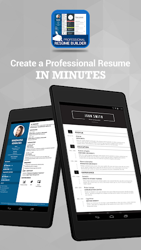 Screenshot Resume Builder & CV Maker PDF