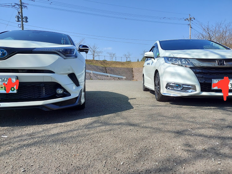 C-HRのクラウンマジェスタ・オデッセイRC・コラボに関するカスタム事例の投稿画像2枚目