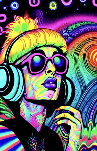 As she trips, she jams