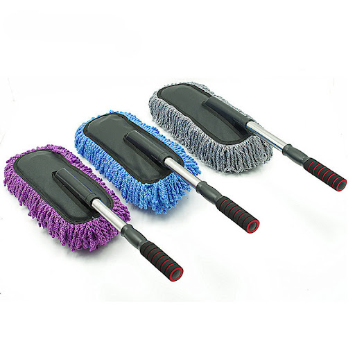 Title 3, Extendable Car Wash Mop with Long Handle and Sw...