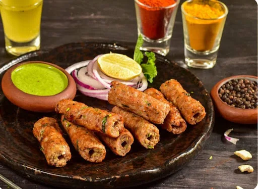 Chicken Seekh Kebab (4 Pcs)