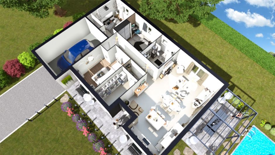 Vente maison neuve 4 pièces 95 m² à Hagetmau (40700), 243 100 €