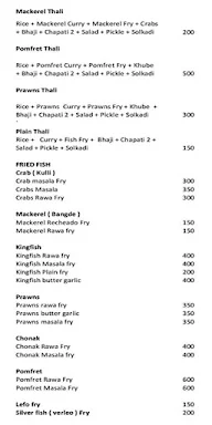 Konkani Kitchen menu 2