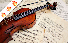 Violins New Tab Music Theme small promo image