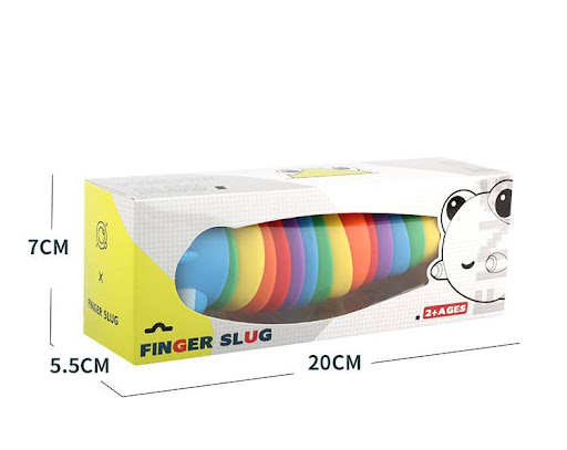 Title 1, Decompression Slug Snail Toy – an articulated s...