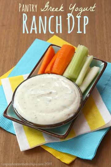 Pantry Greek Yogurt Ranch Dip