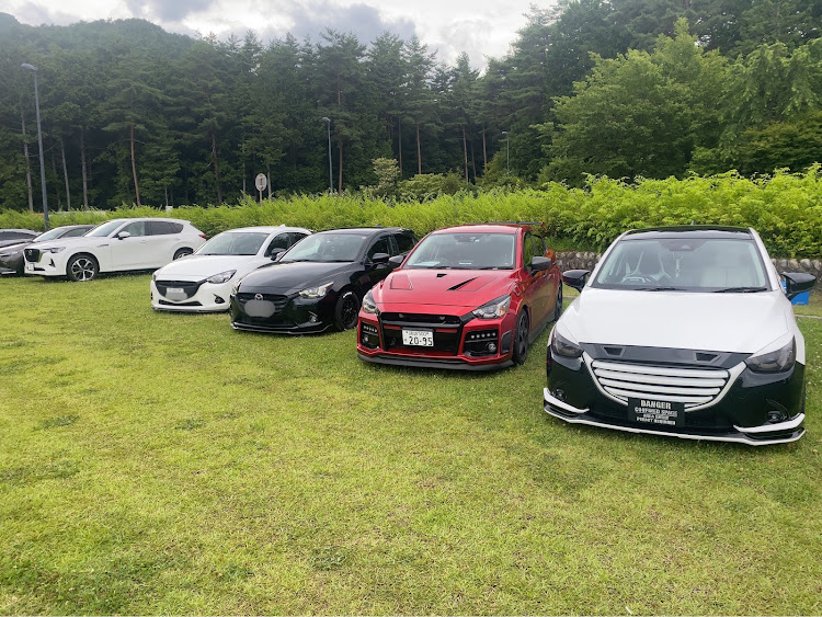 デミオのコラボありがとうございました・マツダ車限定長野オフ・熱中症に気をつけて!!に関するカスタム事例の投稿画像2枚目