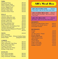 AB's Express menu 1