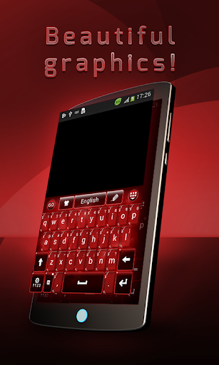 Red Storm Keyboard Theme