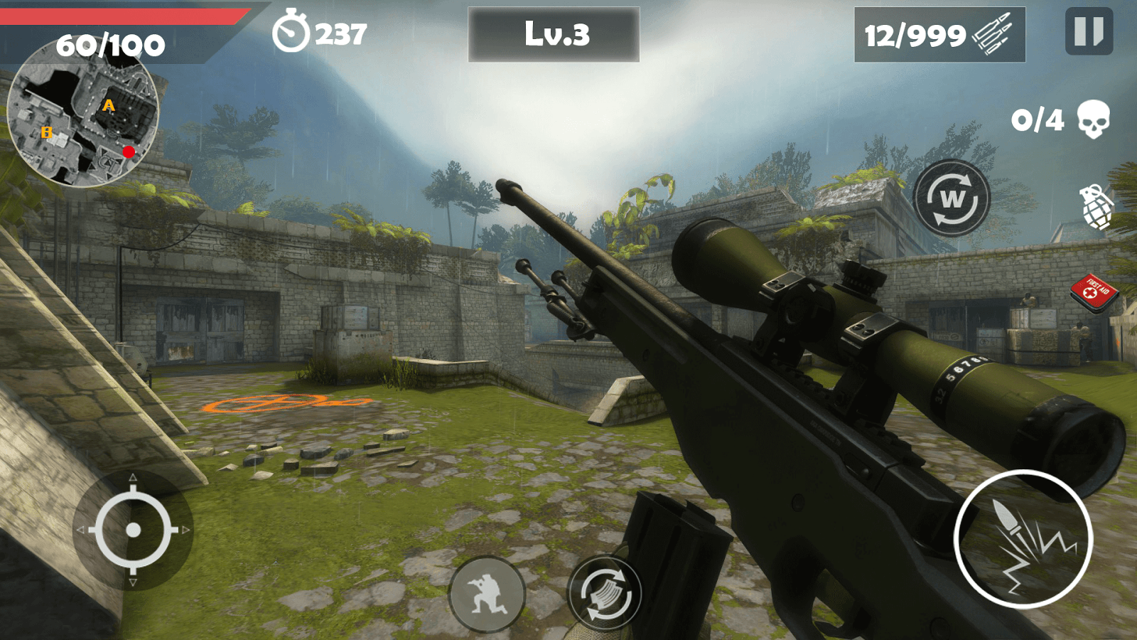   Sniper Shooting: Gun Shooter- 스크린샷 