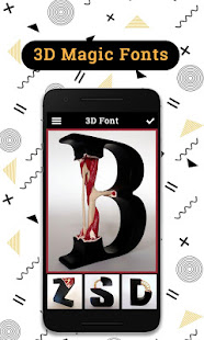 3D Magic Fonts Name Art Photo Effects Pics Editor(圖8)-速報App