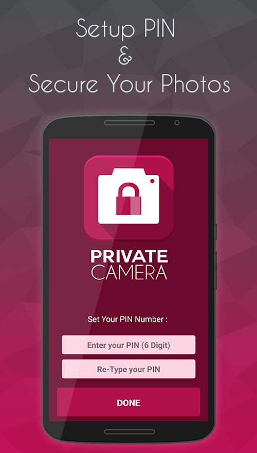 Android application Private Camera screenshort