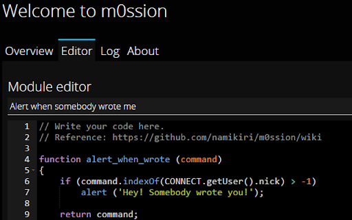 m0ssion framework