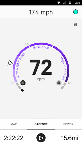 Moov Cycling Coaching Tracking