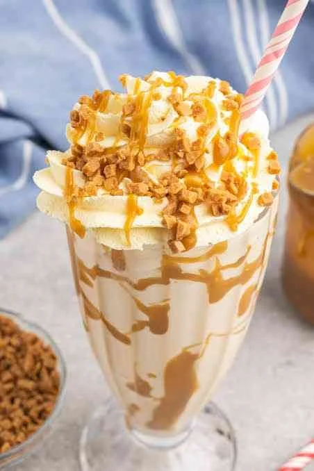 Butterscotch Milk Shake