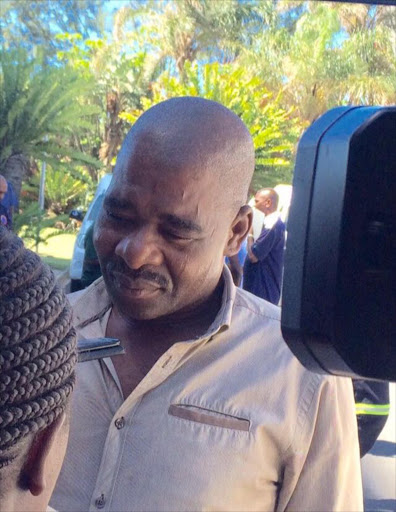 Christopher Mbambo, father of baby Siwaphiwe that was kidnapped.