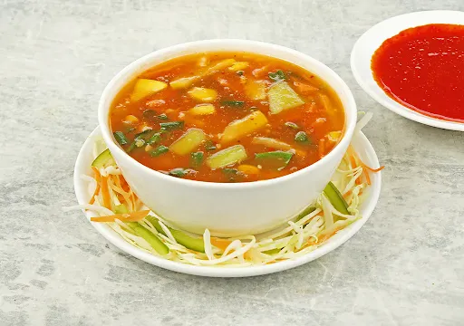 Vegetable Garlic Pepper Soup [500 Ml]